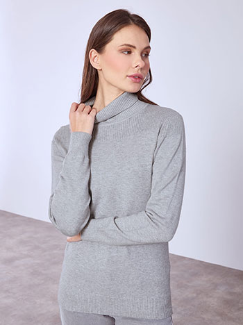 Ζιβάγκο με ριπ λεπτομέρειες σε γκρι