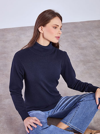 Ζιβάγκο με ριπ λεπτομέρειες σε σκούρο μπλε