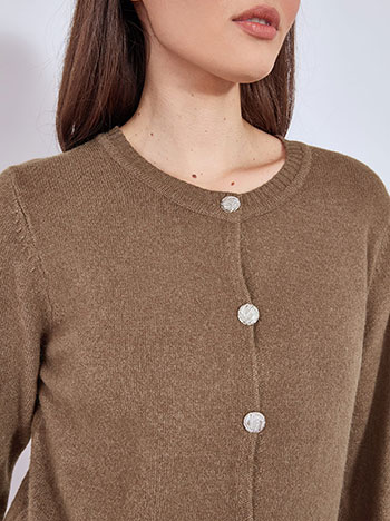 トップス vintage brown faded cardigan トップス vintage brown faded