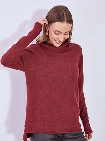 Ζιβάγκο ασύμμετρο σε μπορντό