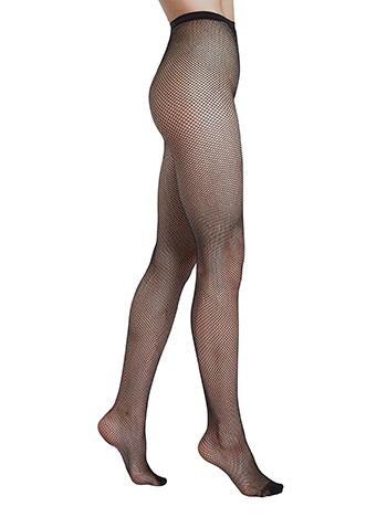 Καλσόν μικρό δίχτυ σε μαύρο