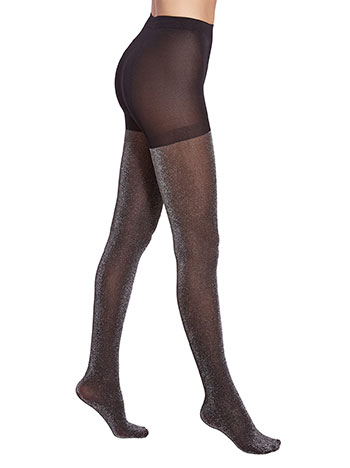 Tights metallic 180DEN in silver