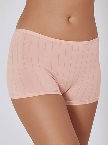 Boxer brief ribbed in dark pink