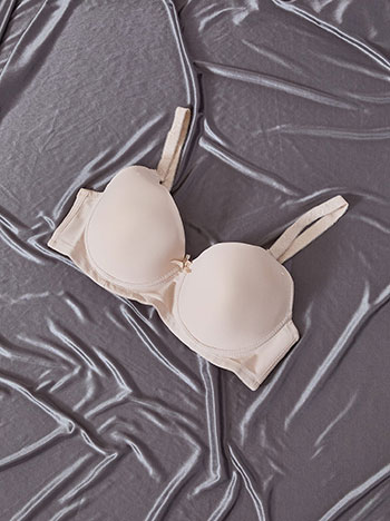 Bra monochrome in beige