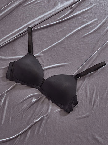 Bra monochrome in black