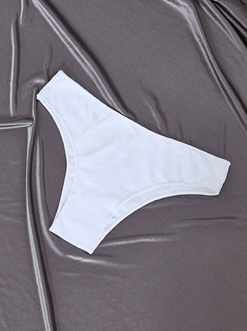 Brief monochrome brazil in white