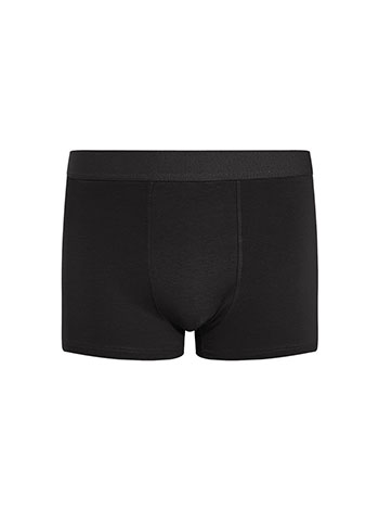 Mens boxer with cotton in black