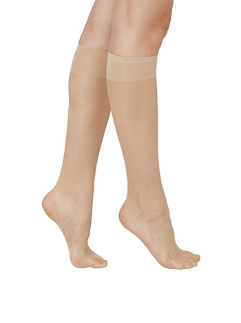 Socks 20 DEN in beige