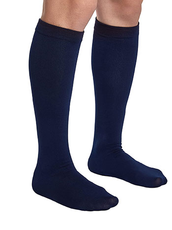 Mens thermal socks in dark blue