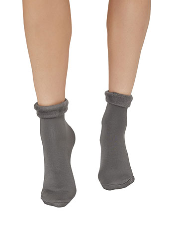 Socks thermal in dark grey