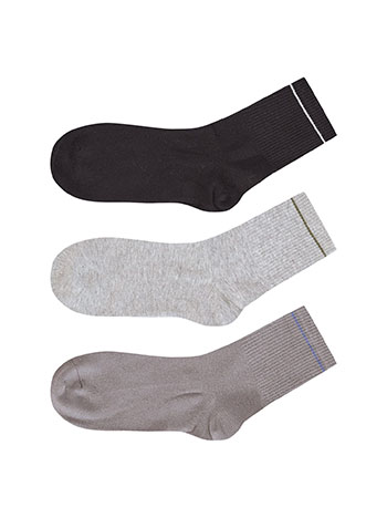 Σετ με 3 ζευγάρια ανδρικές κάλτσες με ρίγα σε σετ 2