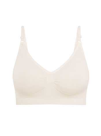 Solid bustier in light beige