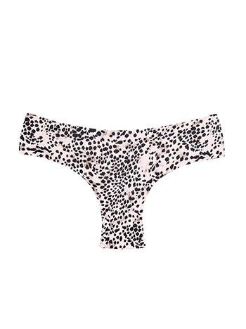 Seamless brazilian briefs in beige