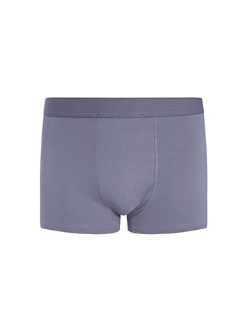 Mens boxer with cotton in rough blue