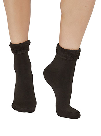 Socks thermal in black