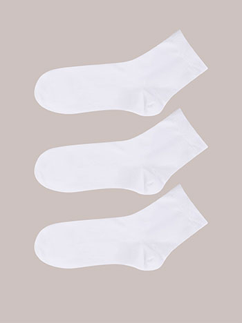 3-pack men s socks in white