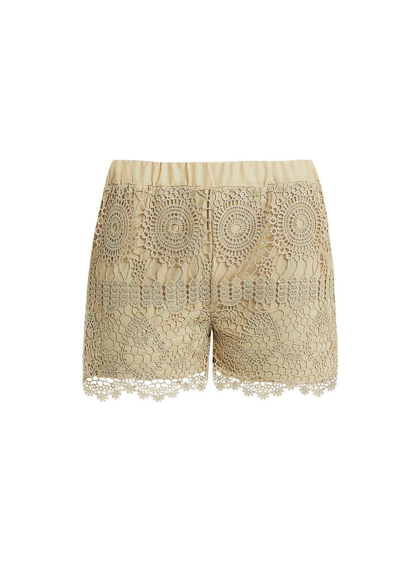 【新品・未使用】Herlipto Chain Boucle Shorts Athletic Lambskin Leather Shorts With Monogram Print – CHIIIQ