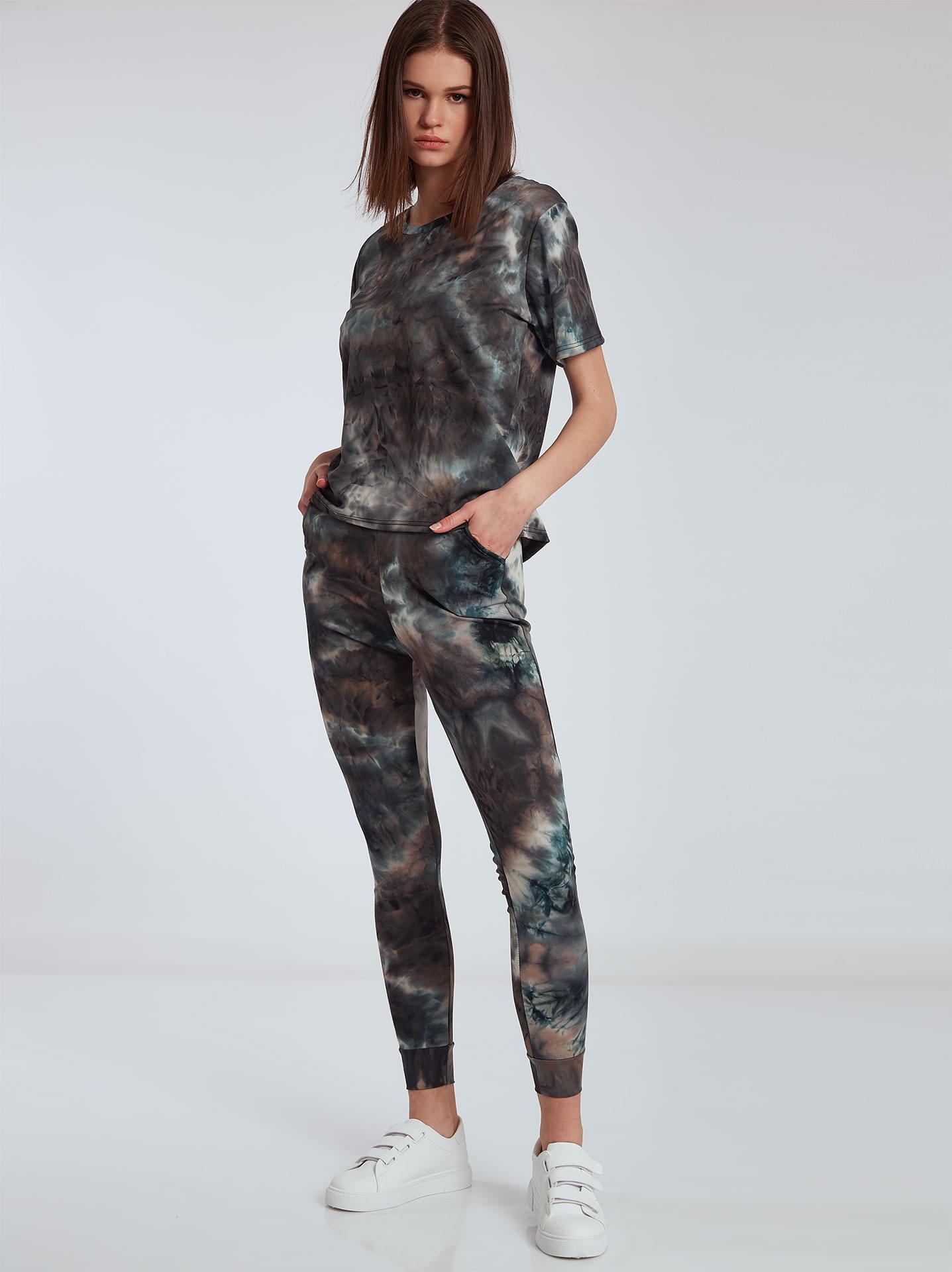 Tie dye tracksuit set in mix 1 Celestino