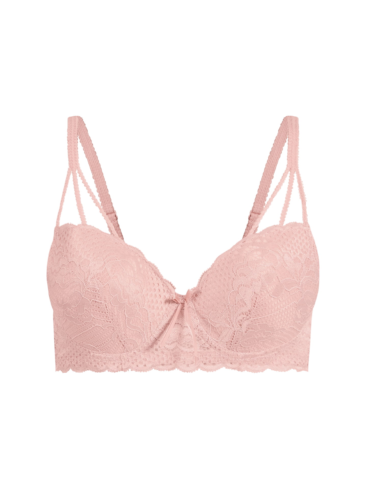 Bra with triple strap detail in pink, 4.99€