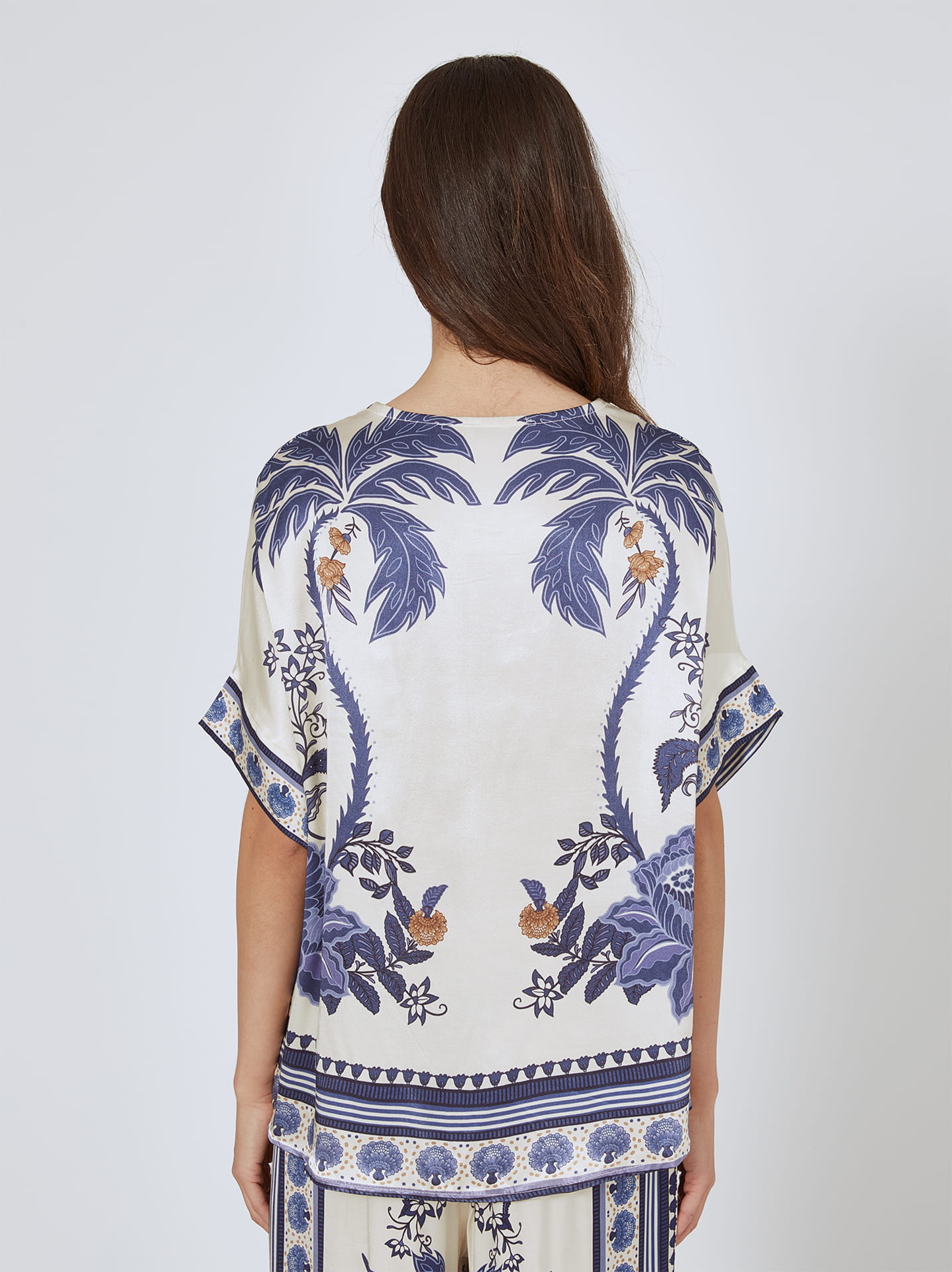 L'AGENCE - Tyler Silk Blouse in Bright Jade
