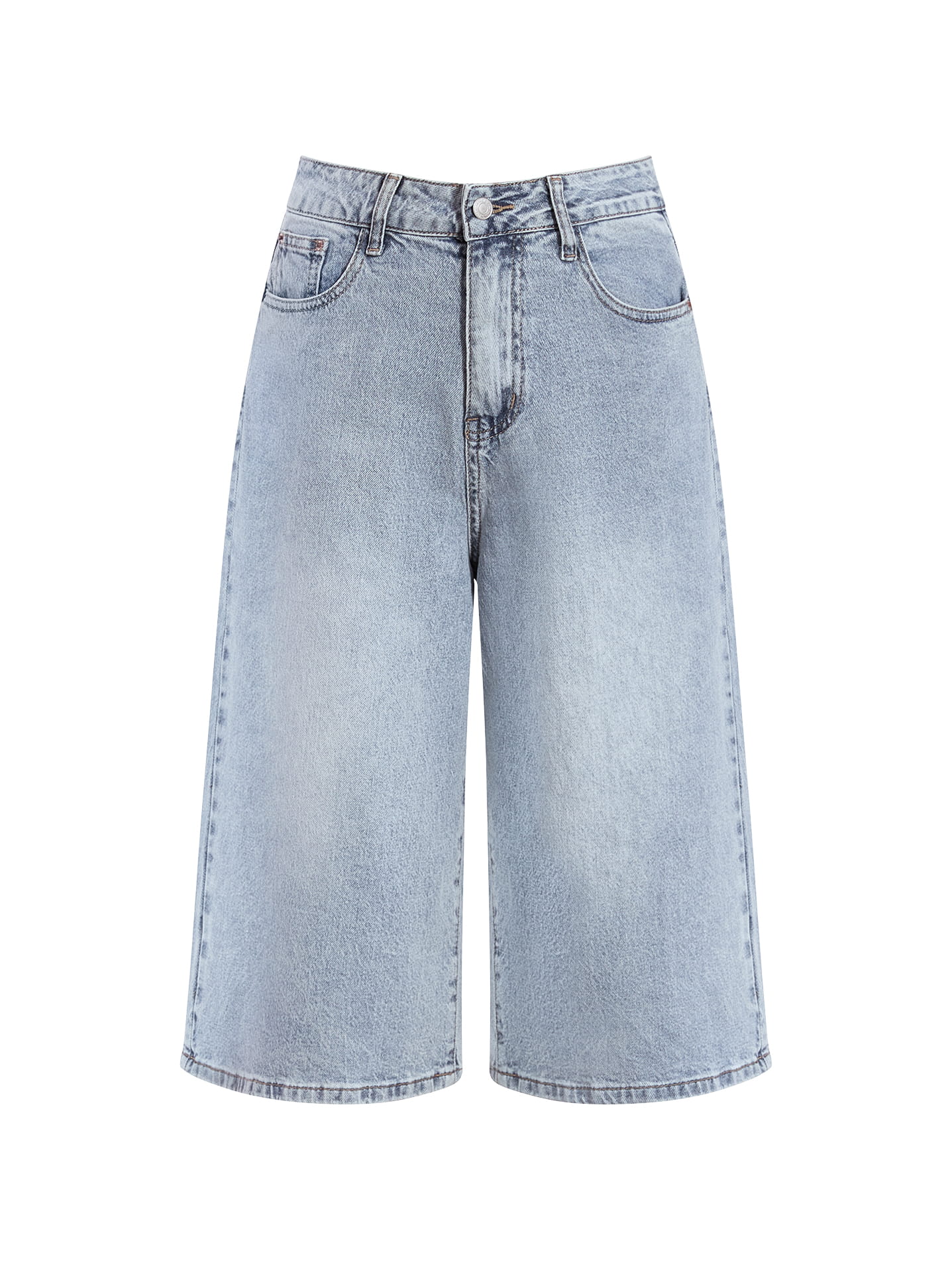 【SCENERITY】Dietz Denim Bermuda Jeans Women's Relaxed Jeans | Light Blue | Diesel D-Dayetz