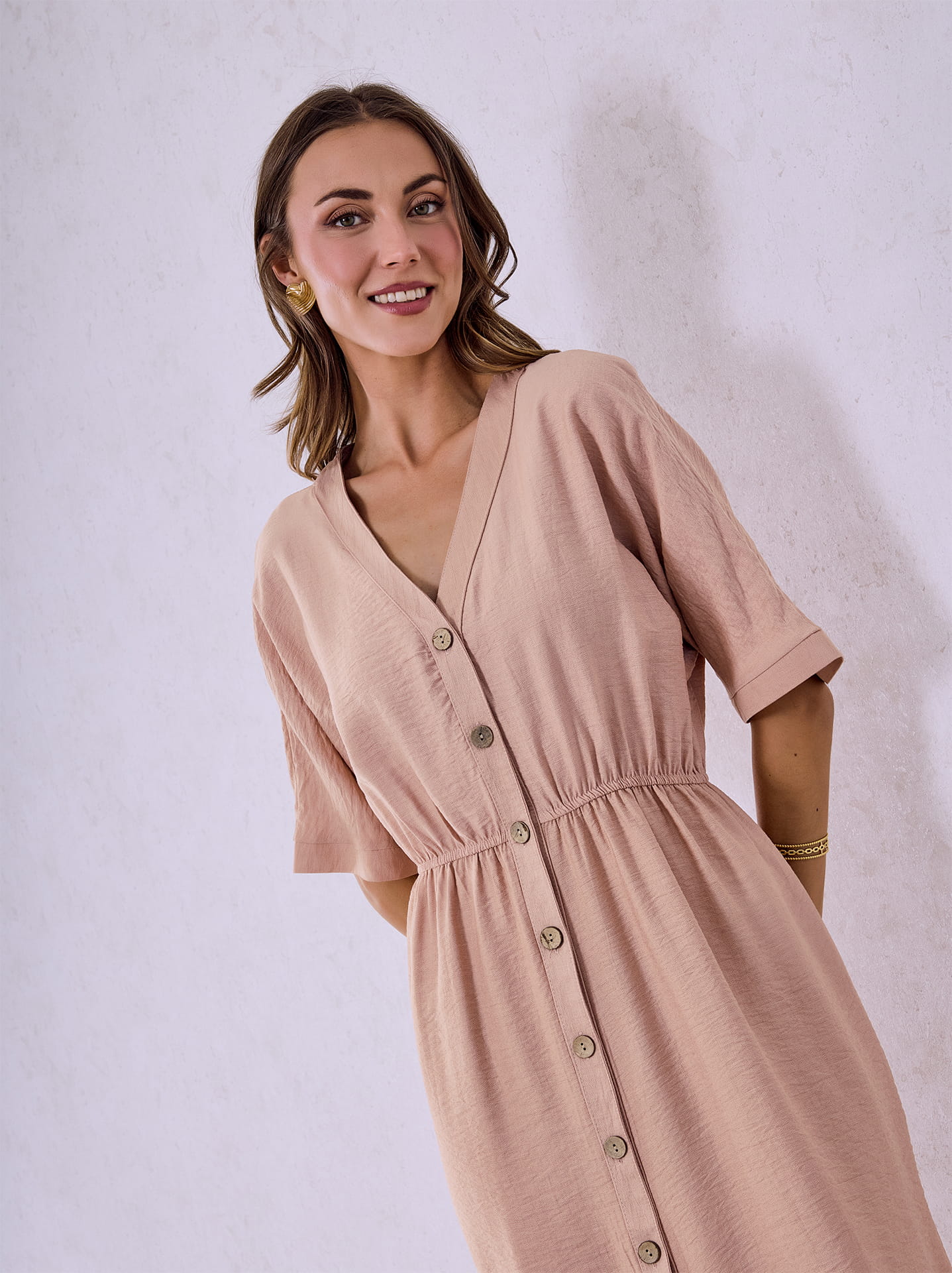 sachin and babi light blue dress Women's Pink Shirt Dresses main image 1