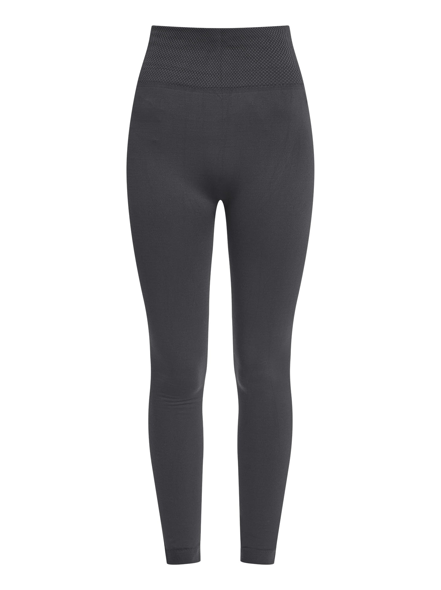 Elastic thermal leggings in dark grey, 6.99€
