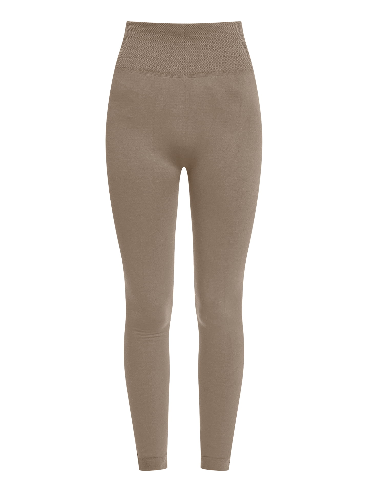 Elastic thermal leggings in light brown, 6.99€
