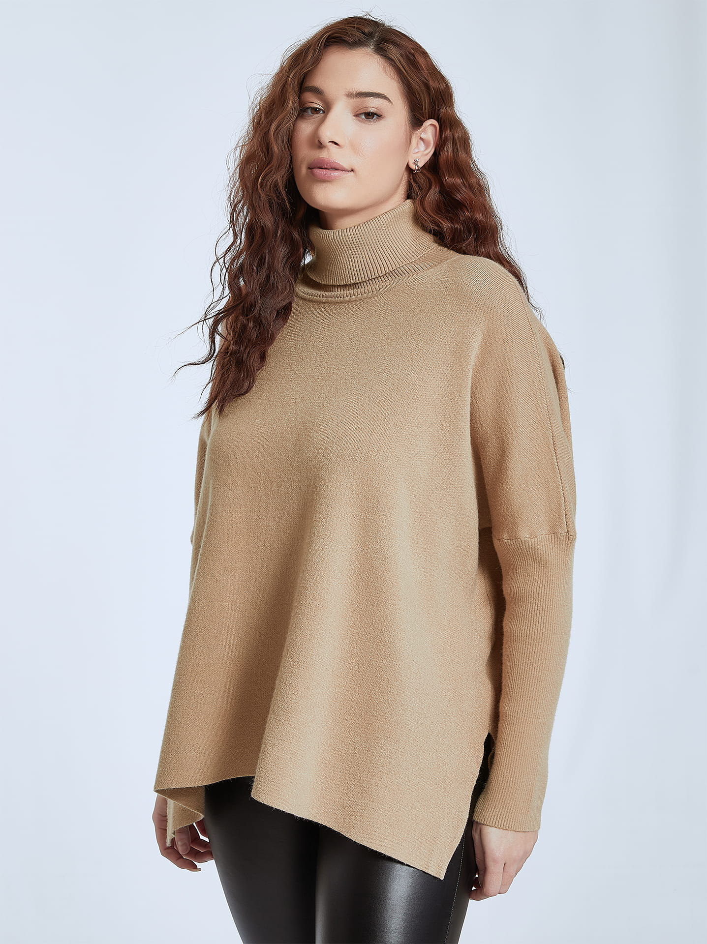 Light tan outlet turtleneck