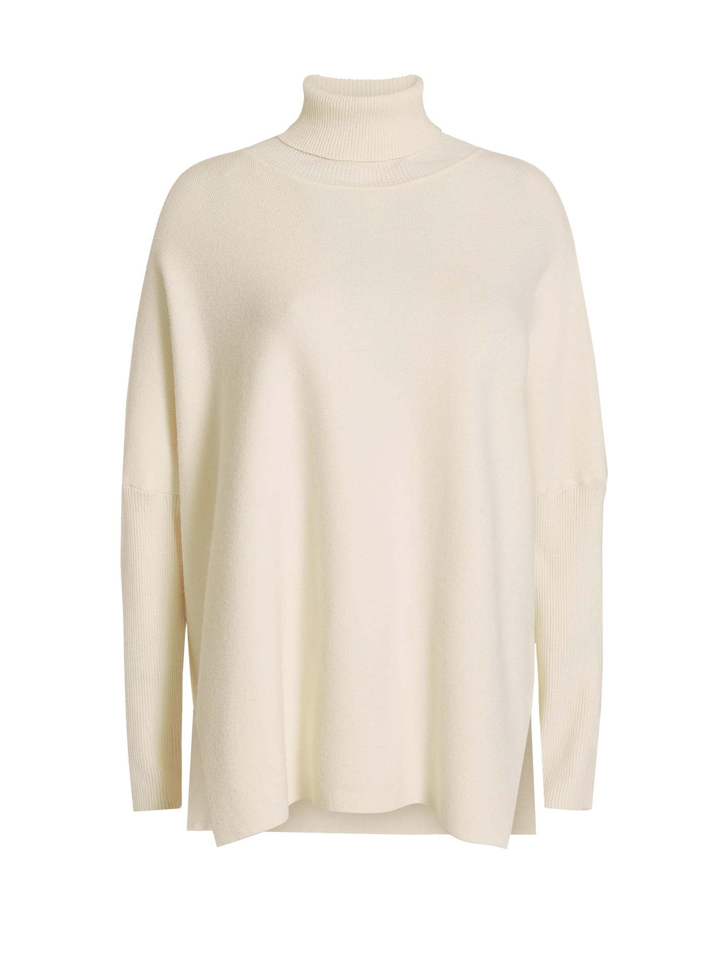 White plus store size turtleneck