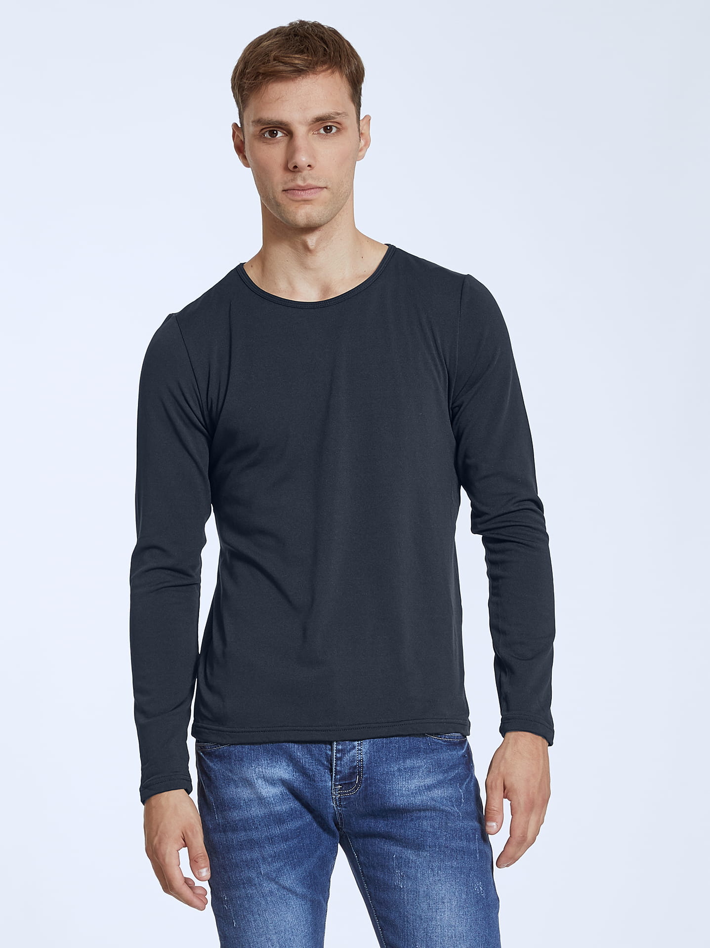 Navy blue hot sale thermal top