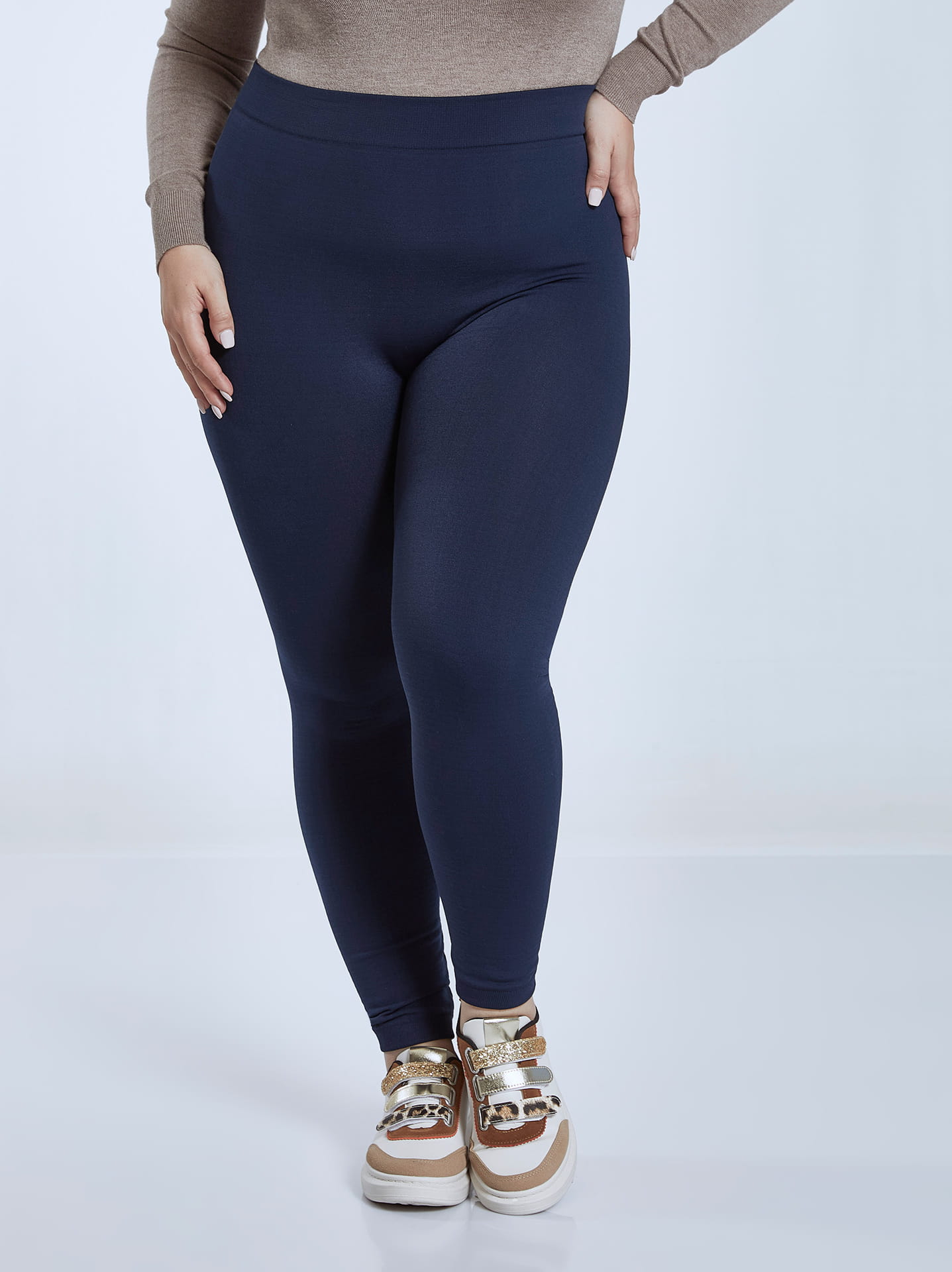Plus Size Blue Tightsplus Size Thermal Tights For Women - High