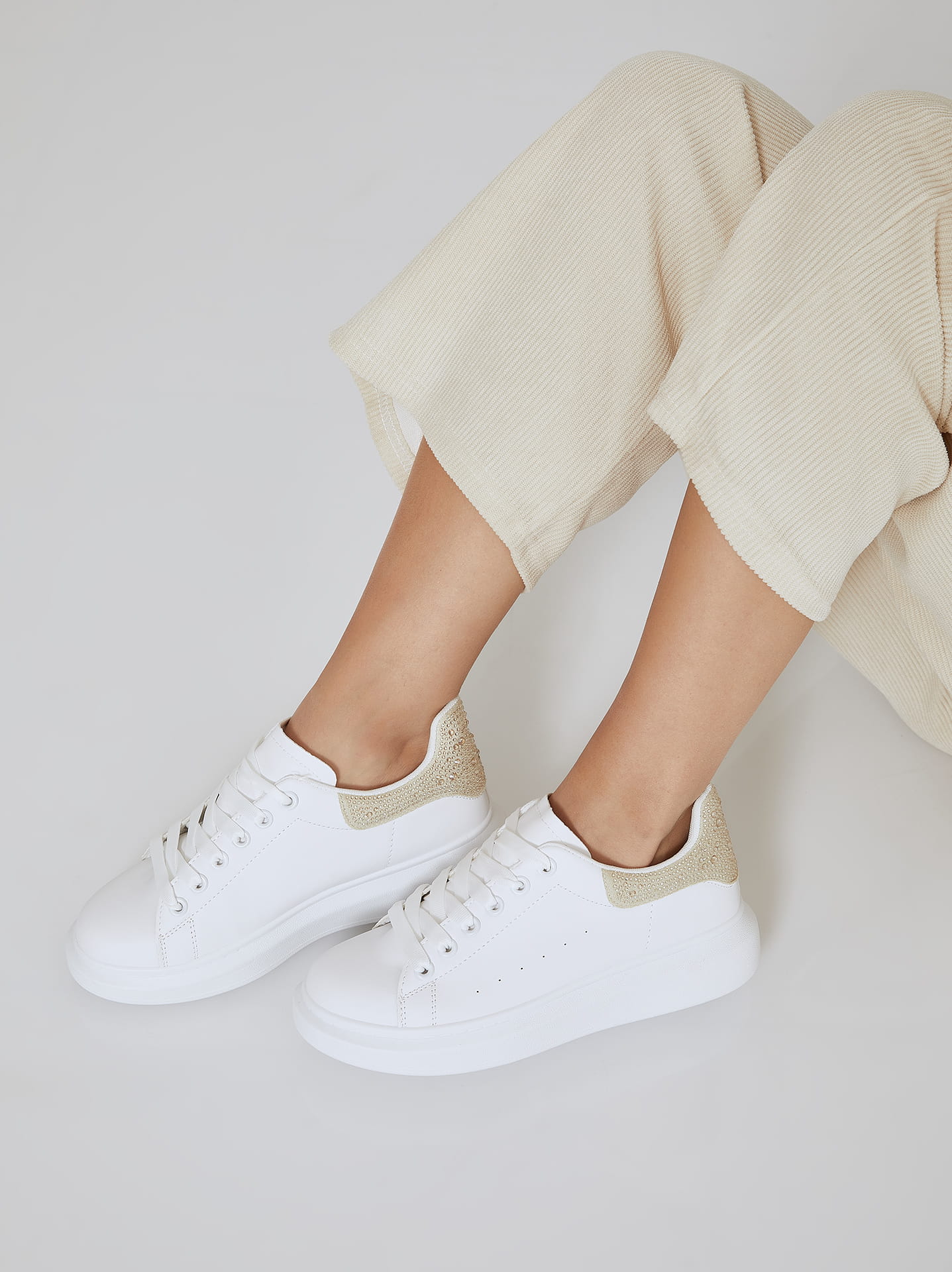 Sneakers strass hotsell