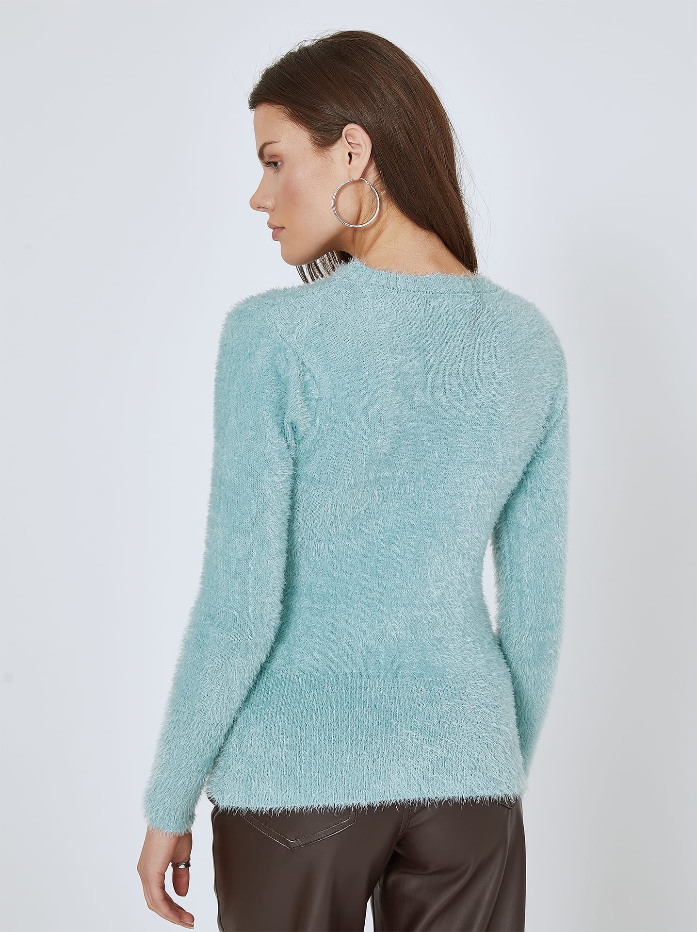 mint green sweaters