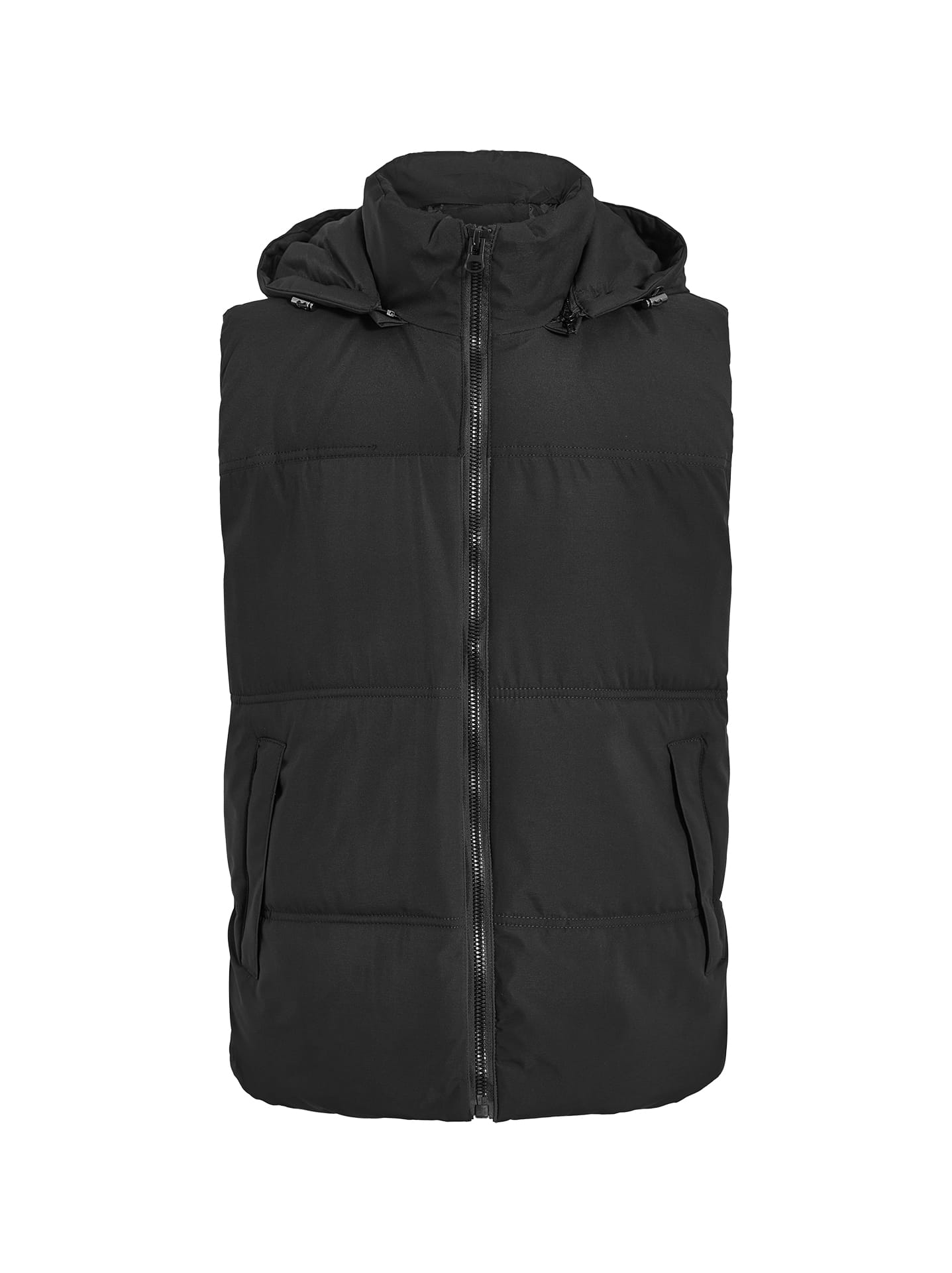 ジャケット・アウター SO ORIGINAL HALF ZIP PADDING VEST(BLACK