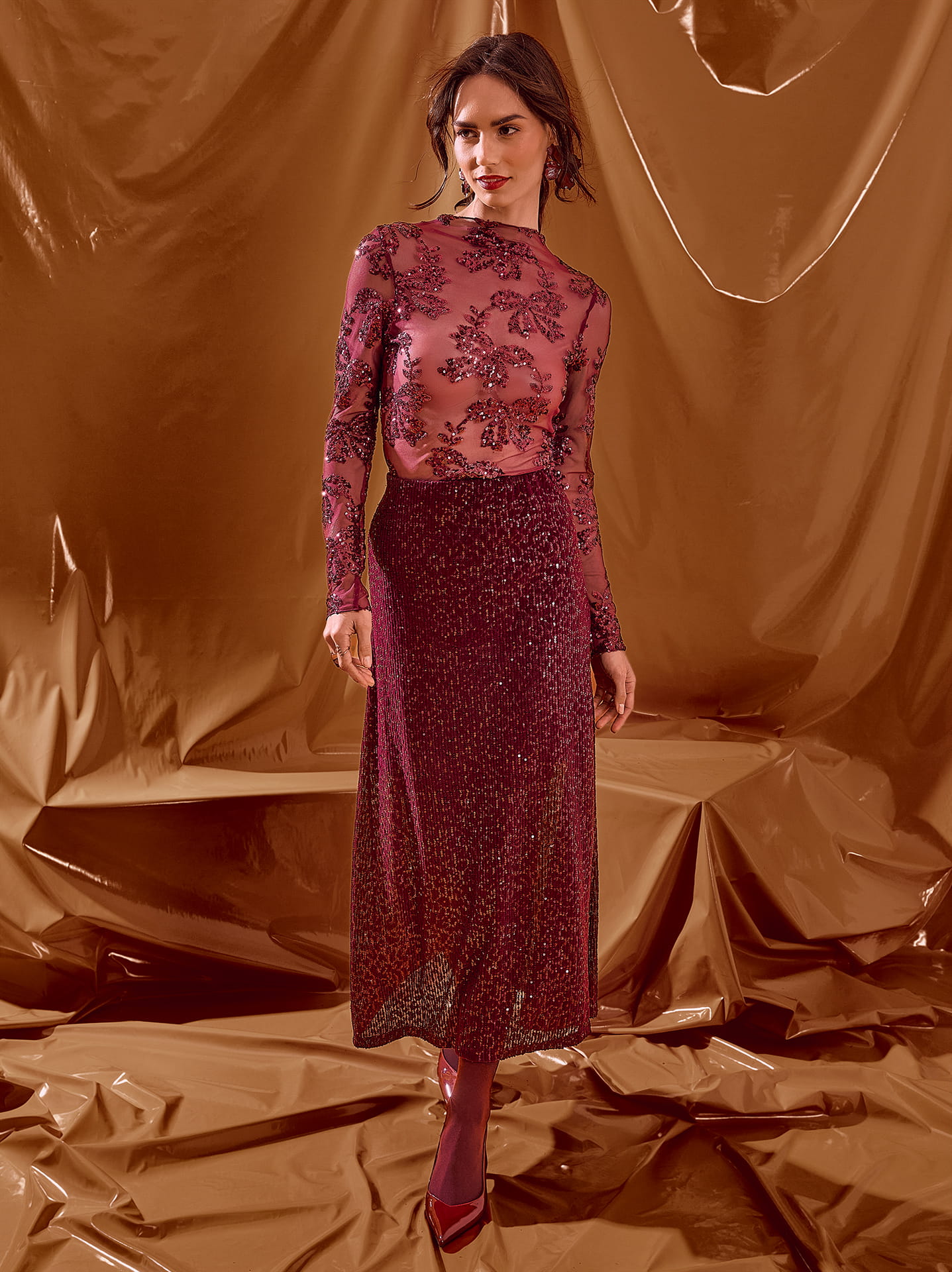 Γιορτινή φούστα με τοπ