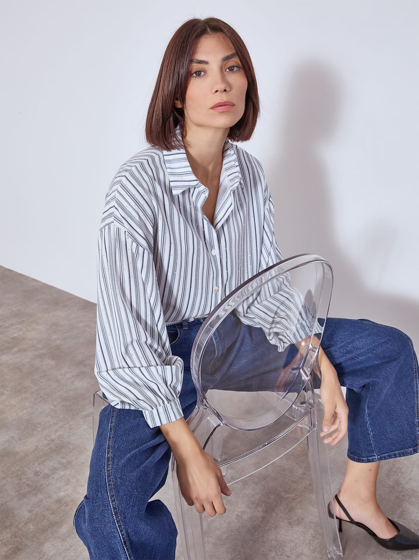 Καλοκαιρινό ντύσιμο με λινό πουκάμισο