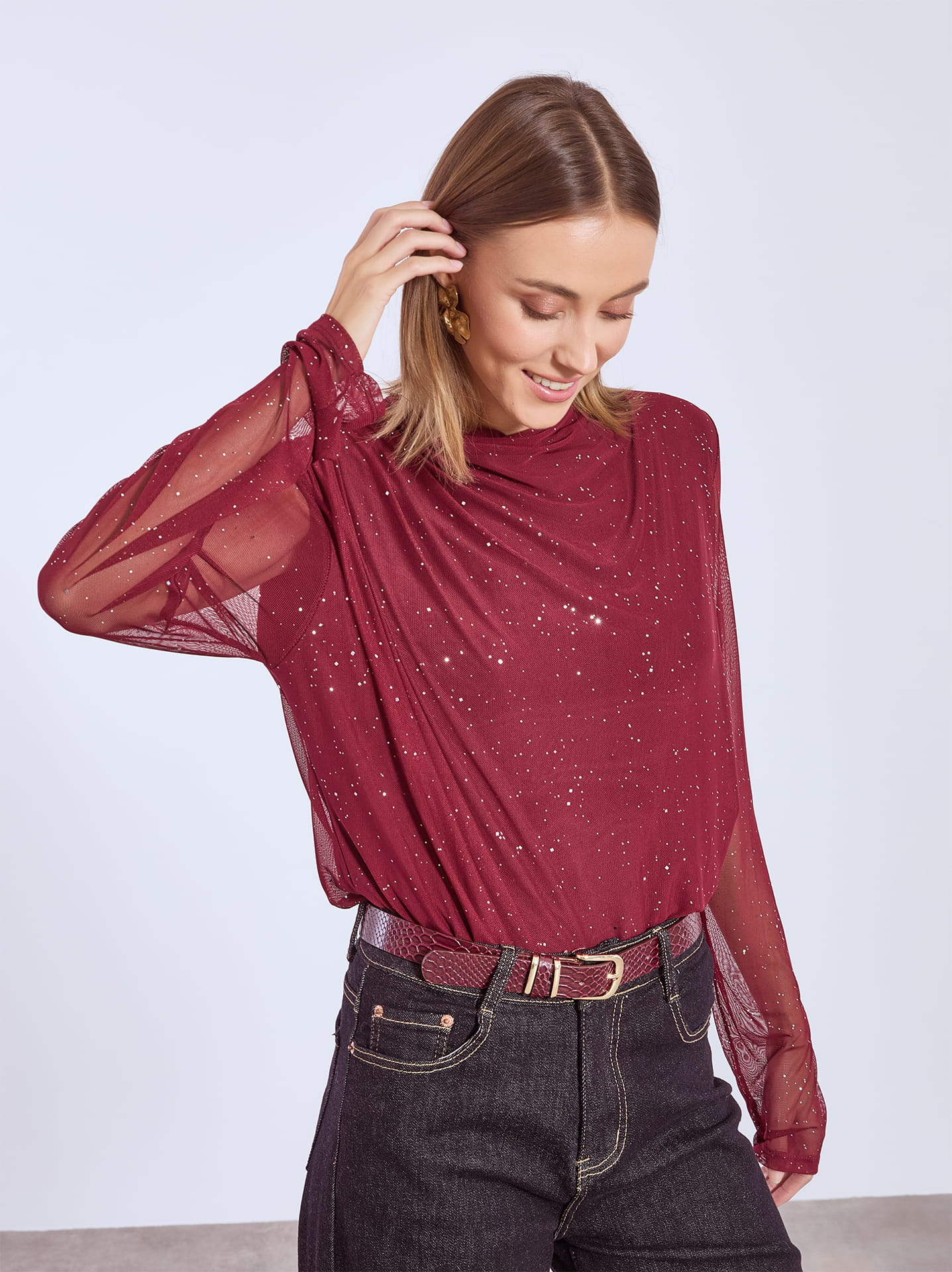 ★完売★美品★liten Sheer Sculpture Tops ☆完売☆美品☆liten Sheer Sculpture Tops