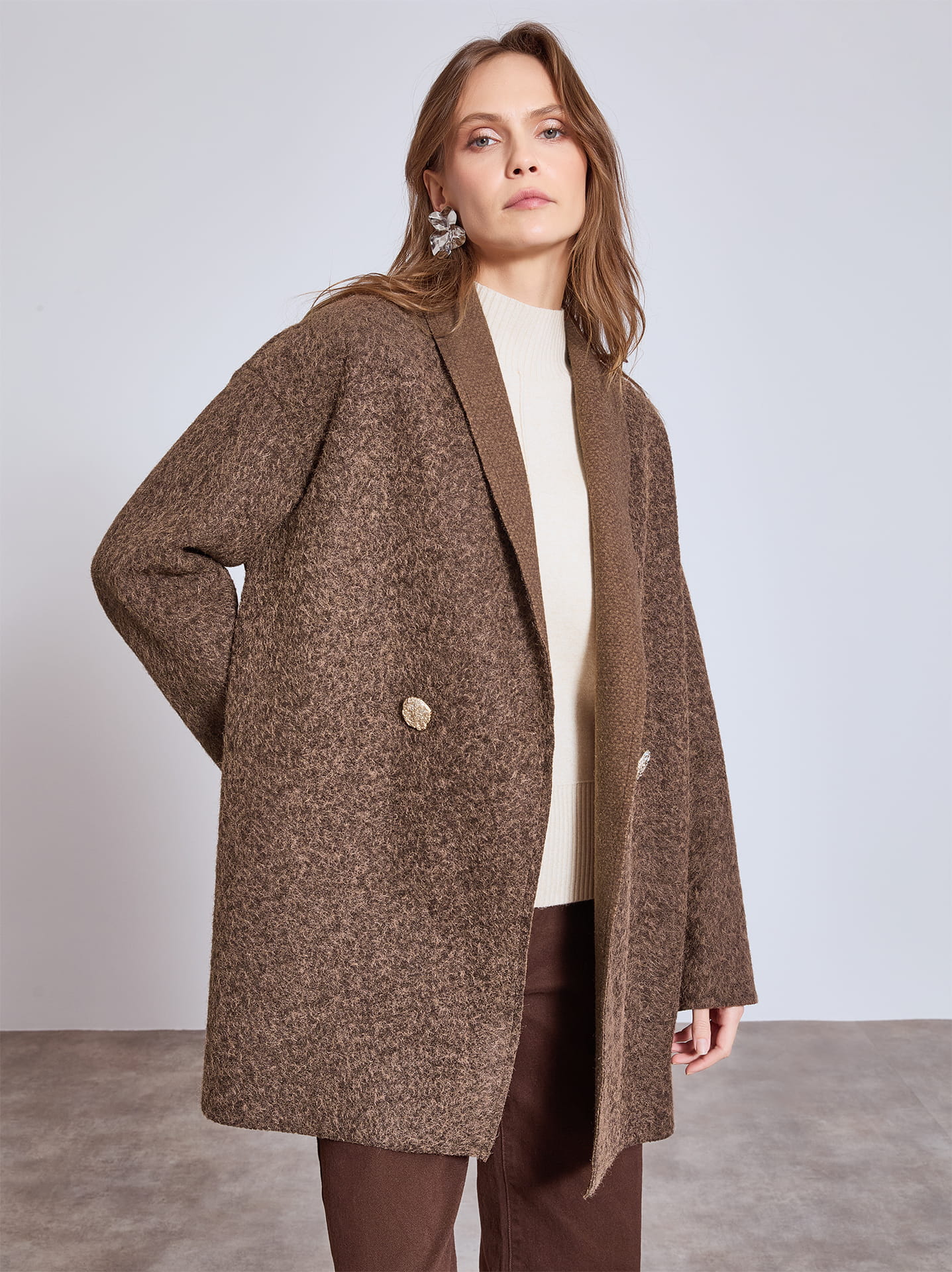 Oversized πανωφόρι