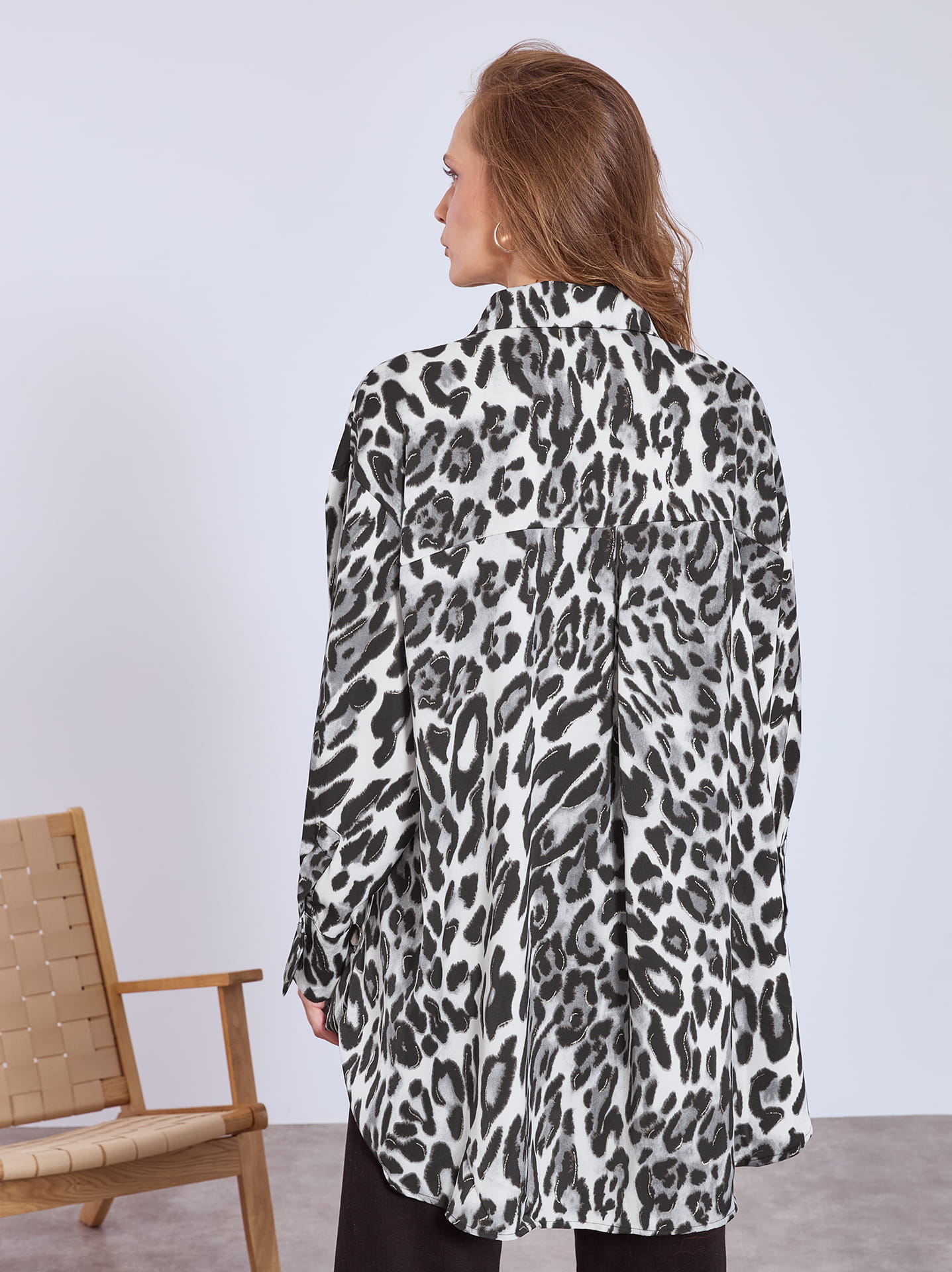 シャツ ASCLO Grunge Leopard Shirt (2color) ASCLO Grunge Leopard Shirt (2color) シャツ