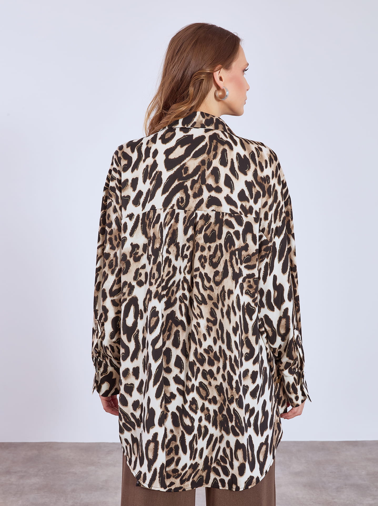 新品　AKTR GAMEWEAR TOPS Winiche&Co.LEOPARD Trendy Chic Leopard Print Mesh Off-The-Shoulder Top | Windsor